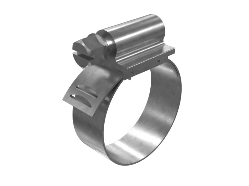 124-6258: Шланговый хомут с гильзой с минимальным диаметром 21,00 мм