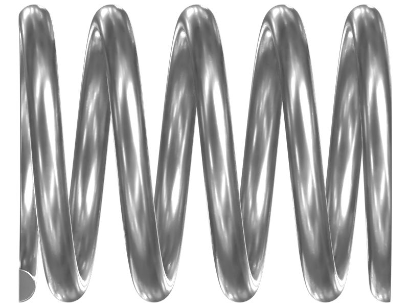 Пружина сжатия, наружный диаметр 9,3 мм