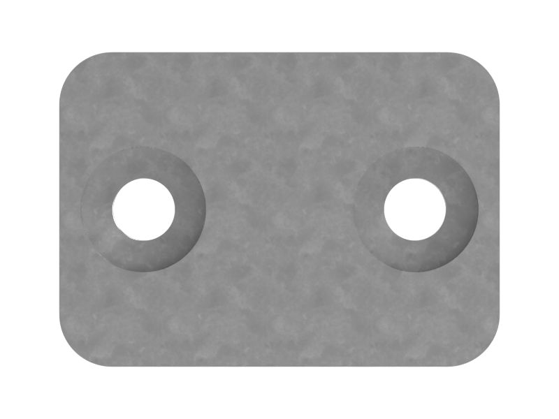 Корпус однотрубного полузажима диаметром 13,70 мм