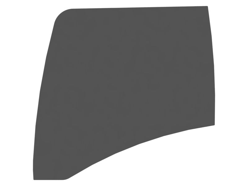 Безосколочное стекло высотой 1356,20 мм