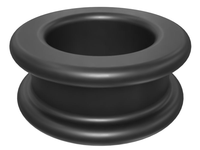 Внутренний диаметр 35 мм Фланцевый резиновый уплотнитель