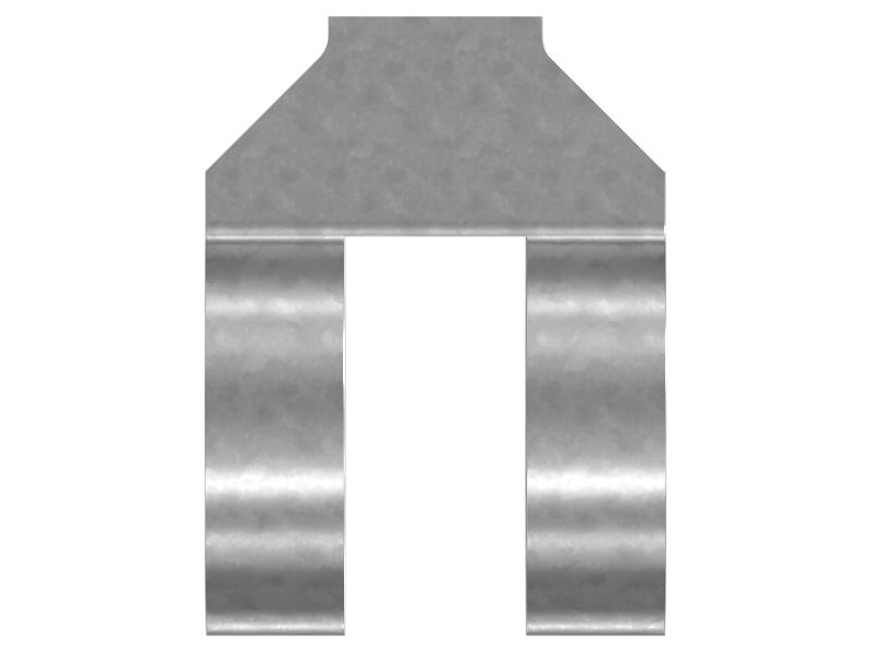 Фиксатор литой из пластичного чугуна, общая длина 58 мм