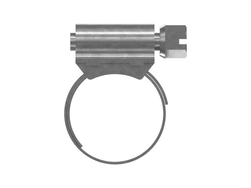 Шланговый хомут с гильзой, минимальный диаметр 14,00 мм