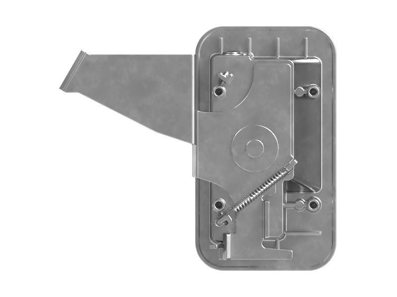 Стальная лопастная рукоятка комбинированного рычажного механизма замкового типа