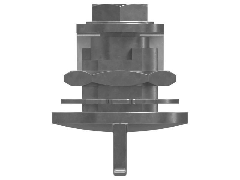 Фиксированная рукоятка с кулачковой защелкой на четверть оборота