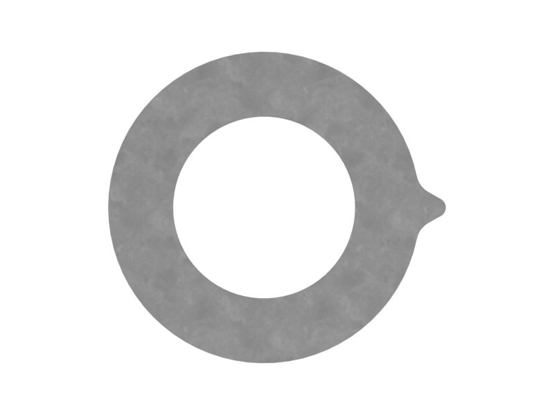 Стальная регулировочная прокладка толщиной 2 мм