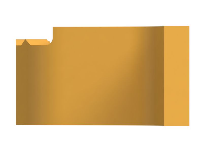 Шаг ходовой части длиной 717,1 мм