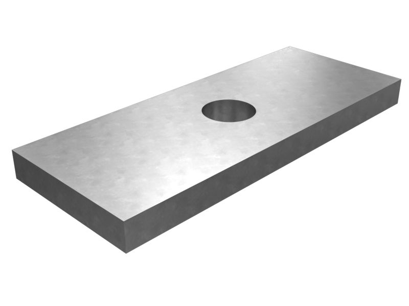 Стальной фиксатор длиной 80 мм