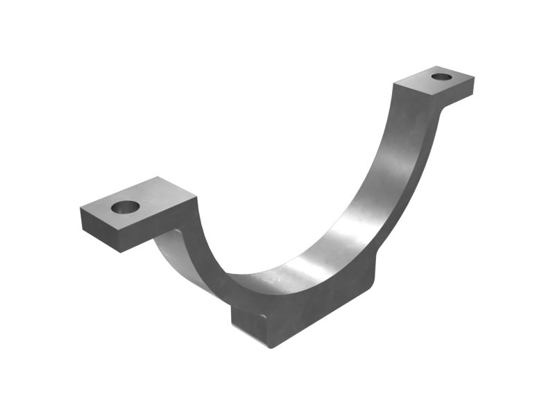 229-8912: Хомут для крепления выхлопной системы, 232 мм