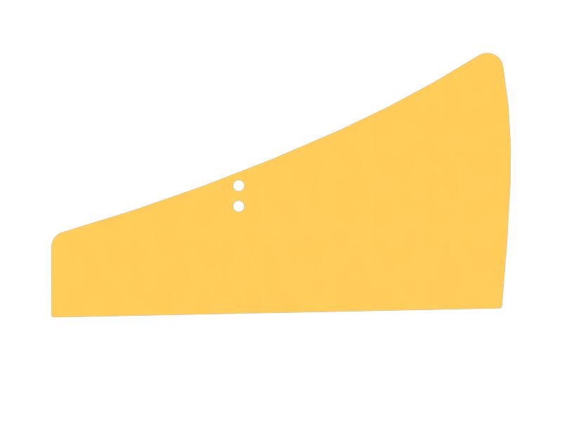 Безопасное стекло высотой 889,50 мм