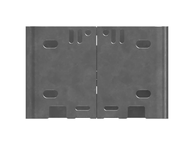 Одиночное легкое стальное ограждение