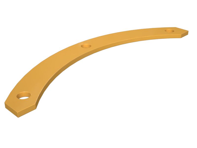 203-9383: Piastra di supporto della protezione spessore 6 mm