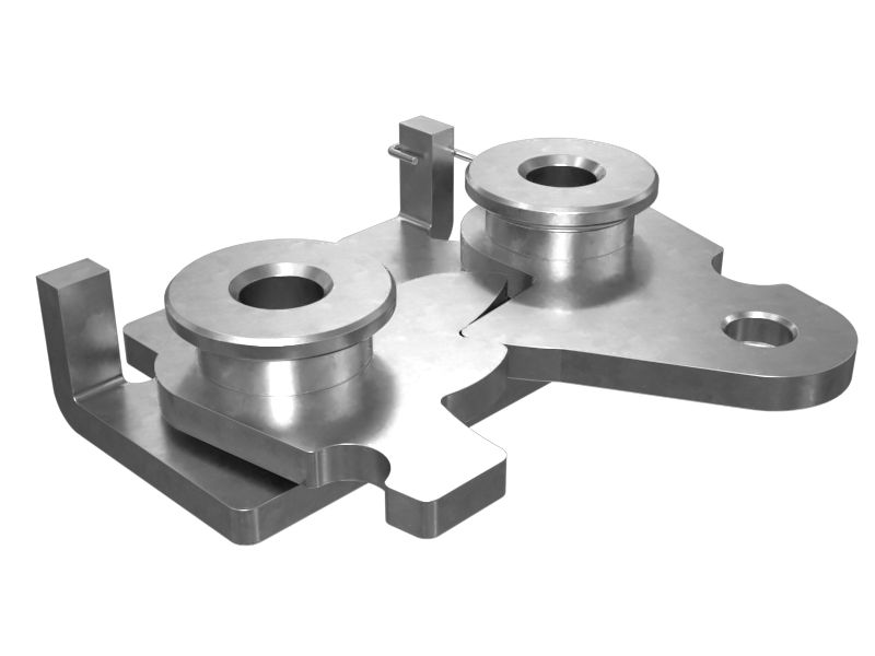 Поворотная защелка двери кабины