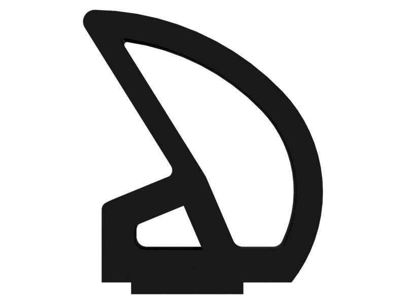 Объемное уплотнение общей шириной 20,40 мм