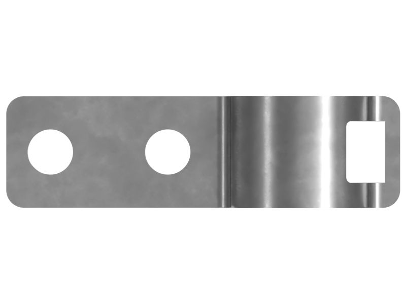 Зажим трубки 166,4 мм с длинным пазам