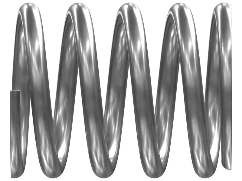 Пружина сжатия, наружный диаметр 9,3 мм