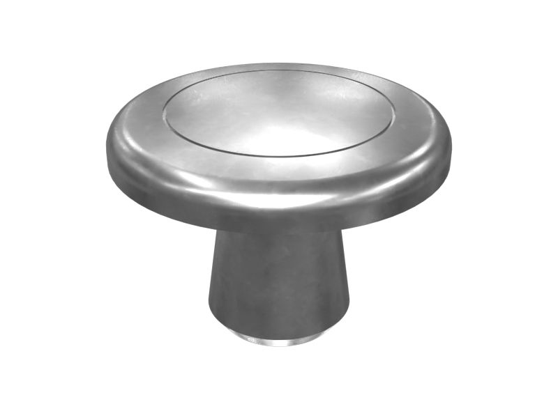 234-6498: Пластмассовая заклепка толкателя поворота