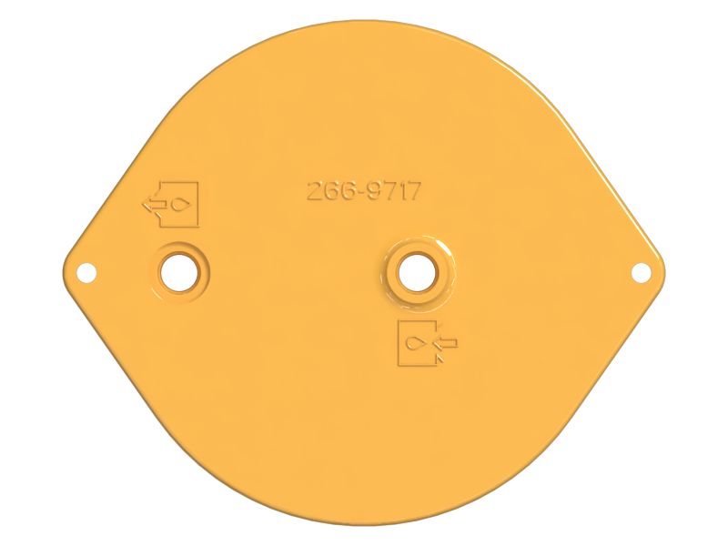 Крышка кожуха переднего моста