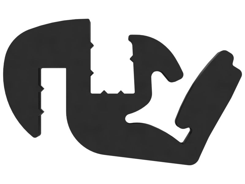 Общая высота объемного уплотнения 21,90 мм