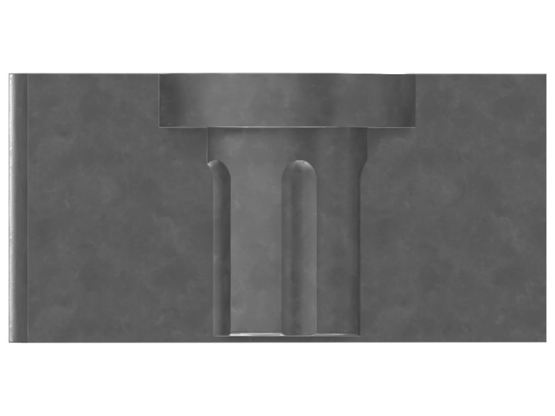 Пластиковая рукоятка ручного управления с белым индикатором