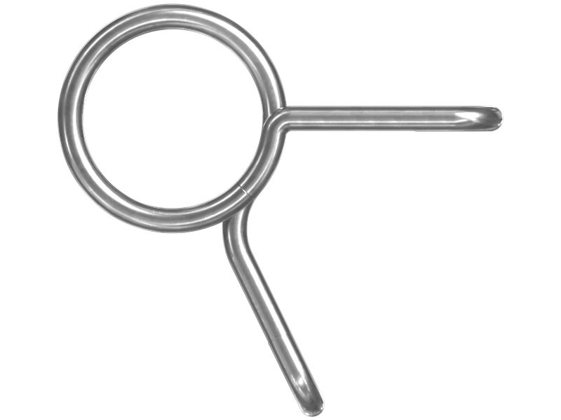 3-катушка пружины крышки кожуха радиатора