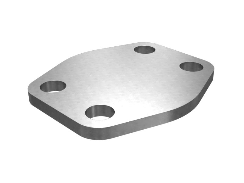 1S-3730: Крышка фланца с креплением на четыре болта толщиной 6,35 мм