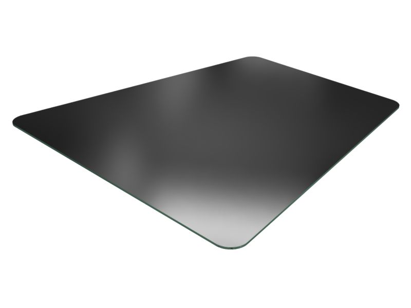 Тонированное зеленое переднее стекло толщиной 6,8 мм