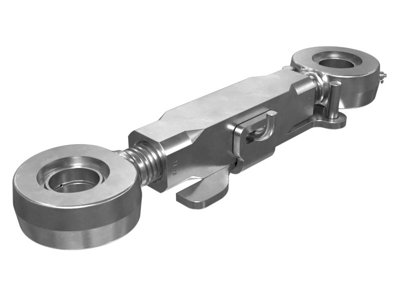 Тяга управления шагом бульдозера с механизированным поворотным и наклонным отвалом