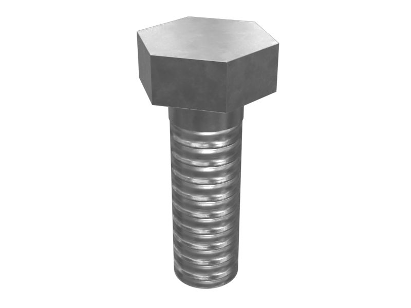 Болт с шестигранной головкой и резьбой M10X1,5