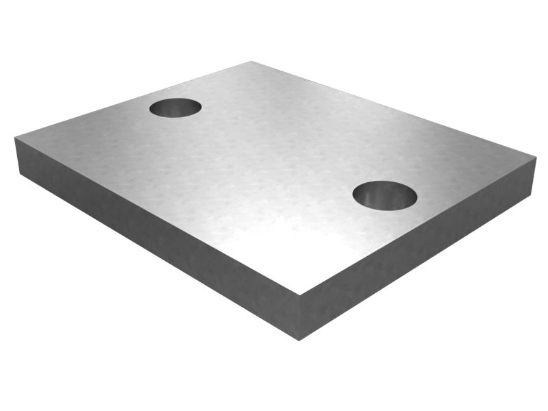 Опорная плита пальца толщиной 10 мм