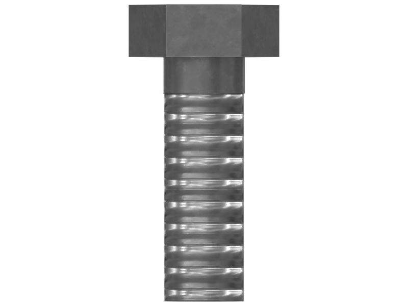 Болт с шестигранной головкой и резьбой M10X1,5
