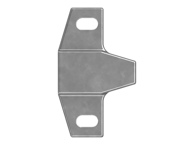 Направляющая кожуха из черного пластика