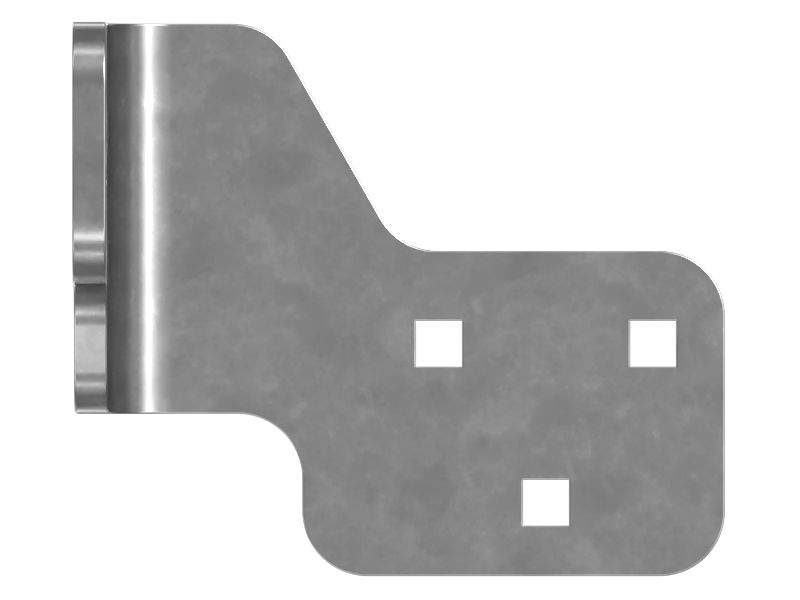 Монтажный кронштейн ступеньки толщиной 10 мм