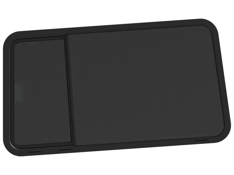 Стекло заднего окна высотой 750,50 мм