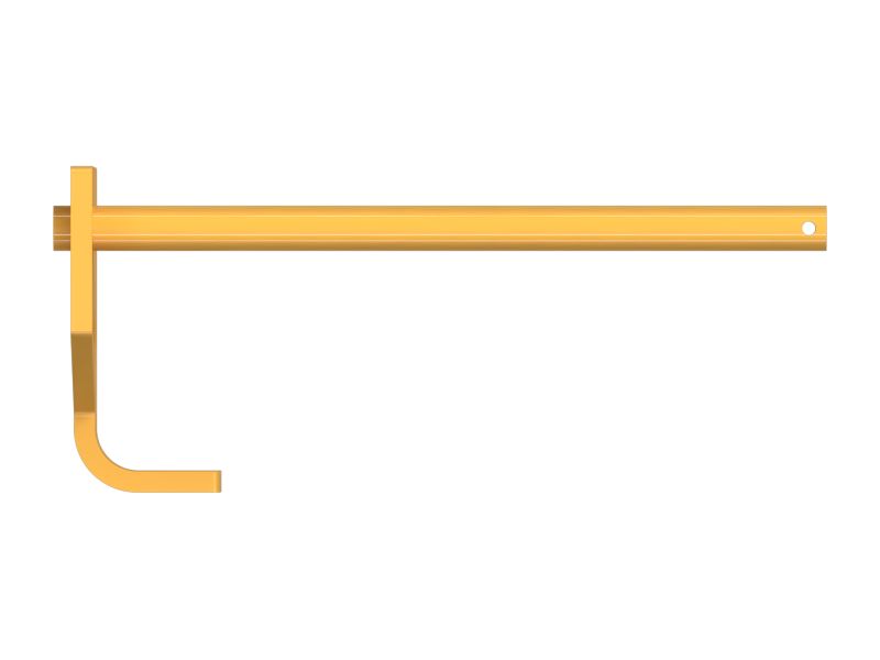 Монтажный кронштейн противооткатного упора