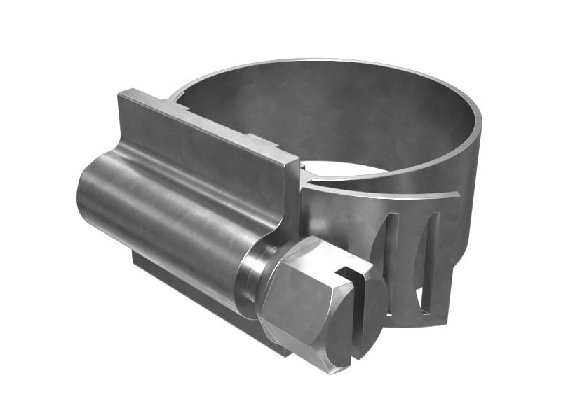 Стандартный шланговый хомут с минимальным диаметром 17,00 мм