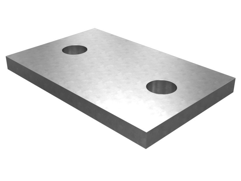 Опорная плита пальца толщиной 6 мм