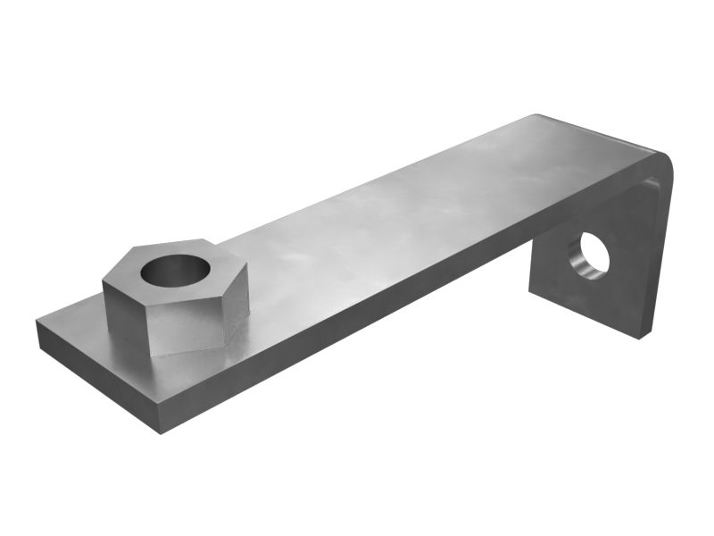 Опорный кронштейн, 90 градусов, толщина 5 мм