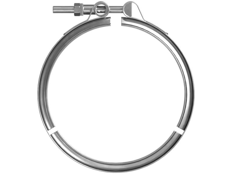 V-образный зажим для ленты с минимальным внутренним диаметром 148,30 мм