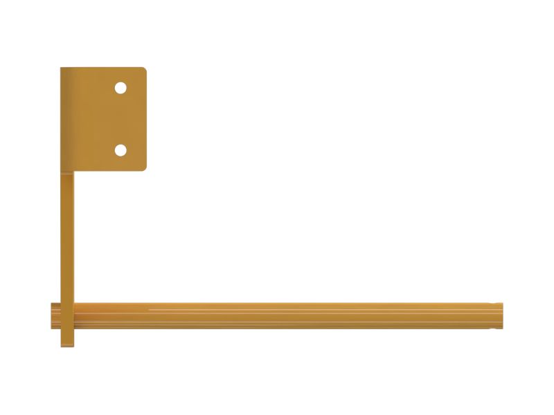 Монтажный кронштейн для колесной колодки толщиной 8 мм