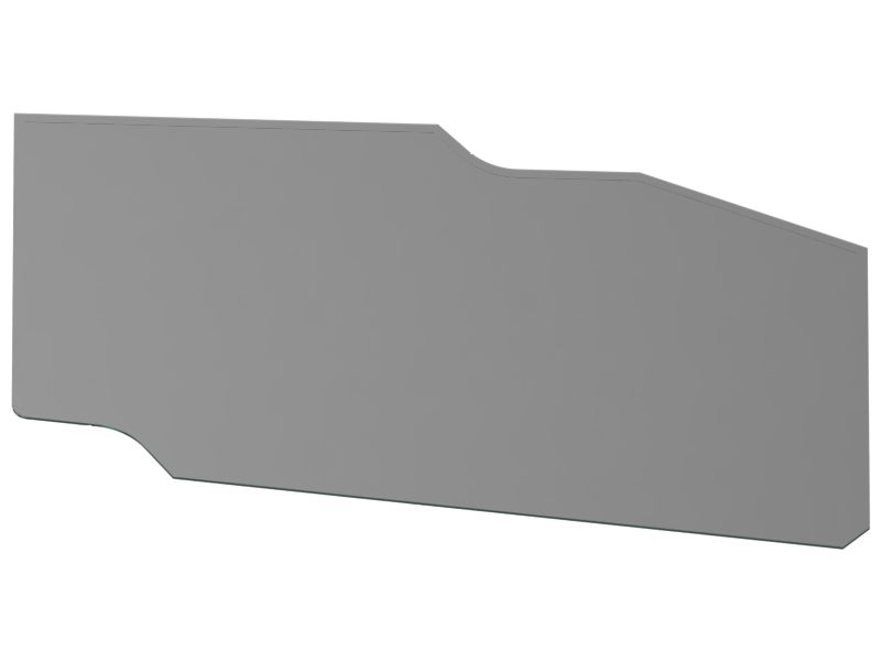 Дверное безопасное стекло высотой 1567 мм