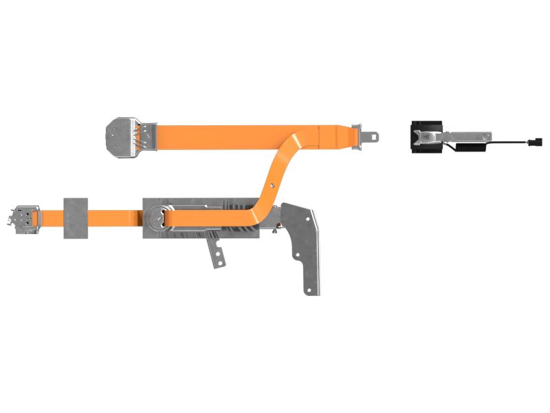 Ремень в сборе - сиденье