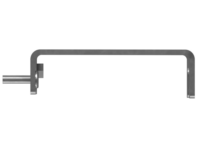 Монтажный кронштейн сердцевины маслоохладителя гидросистемы 6 мм