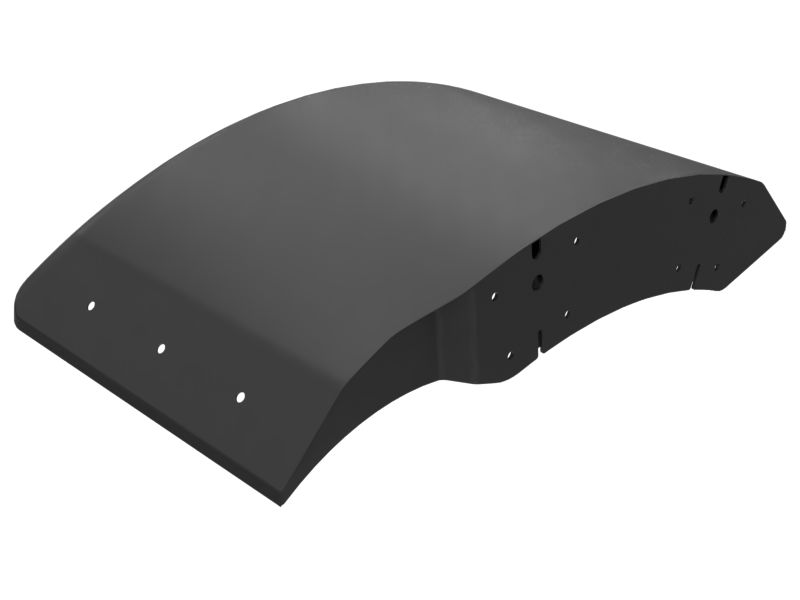 Крыло переднего правого колеса шириной 725 мм