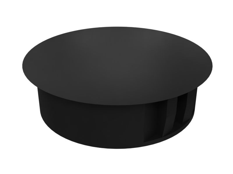 Кнопочная заглушка наружного диаметра 60 мм