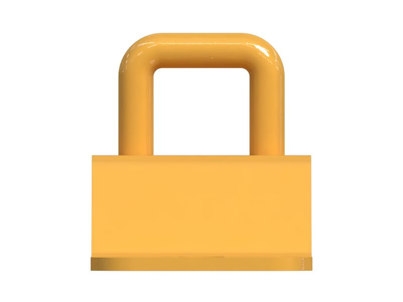 Замок капота длиной 120 мм