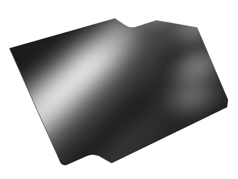 Дверное безопасное стекло высотой 1556,50 мм