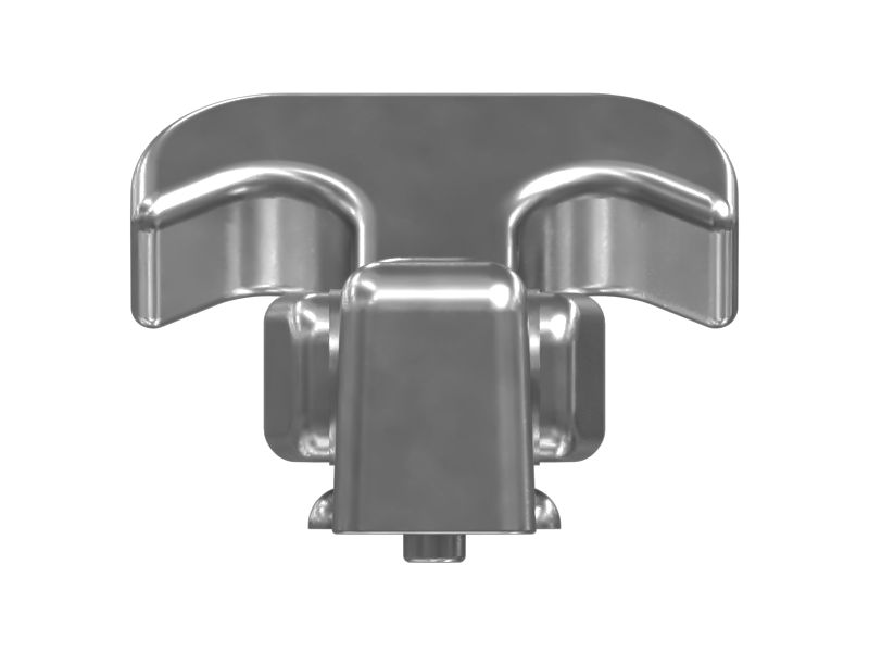 Защелка капота для боковой панели в раме и корпусе