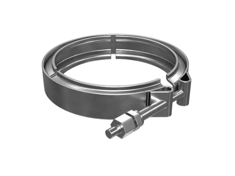 Клиновой ленточный хомут, минимальный внутренний диаметр 119,10 мм