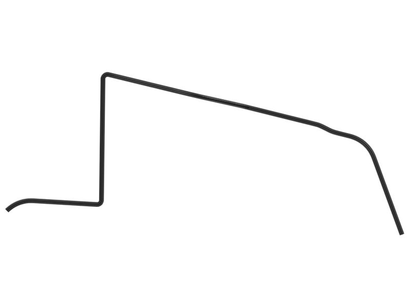 Левое уплотнение капота